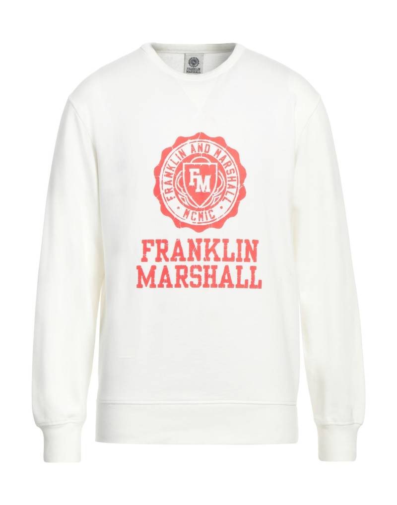 FRANKLIN & MARSHALL Sweatshirt Herren Elfenbein von FRANKLIN & MARSHALL
