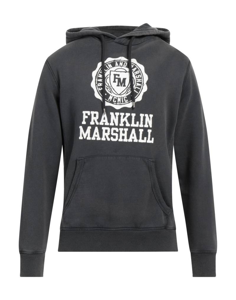 FRANKLIN & MARSHALL Sweatshirt Herren Braungrau von FRANKLIN & MARSHALL