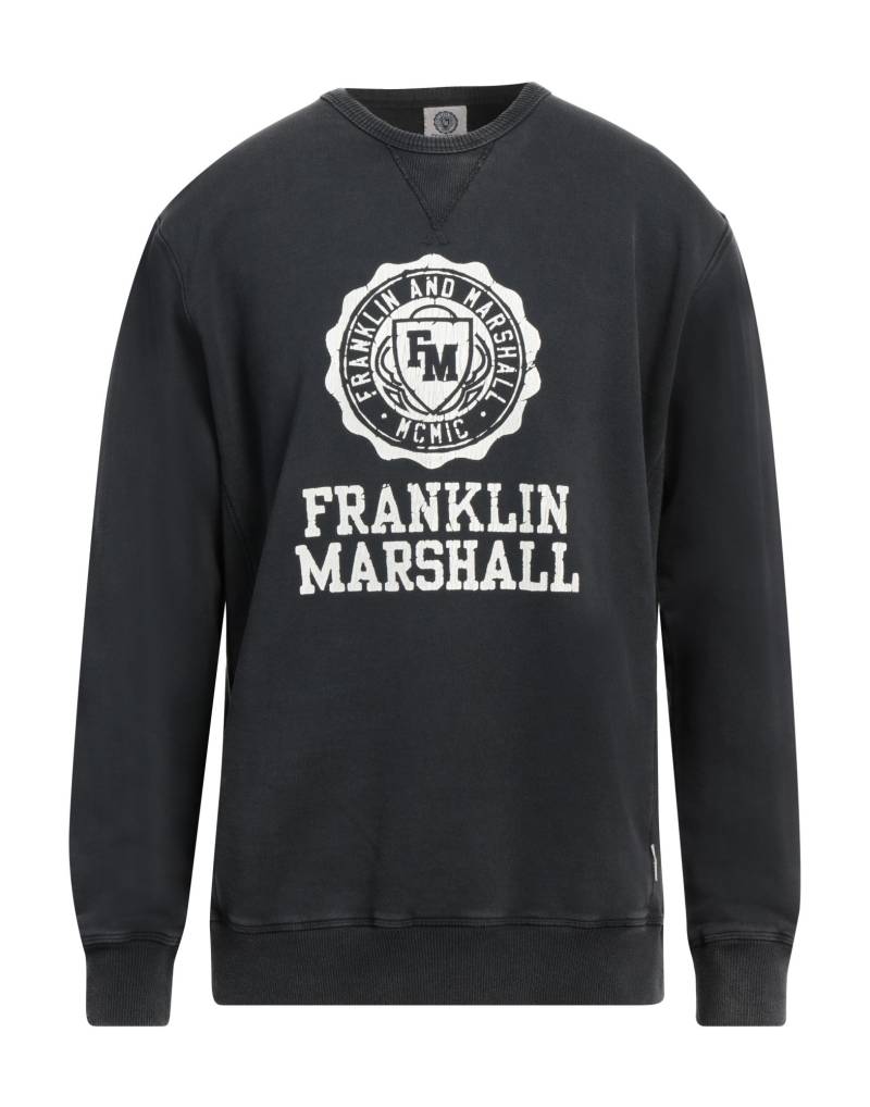 FRANKLIN & MARSHALL Sweatshirt Herren Braungrau von FRANKLIN & MARSHALL