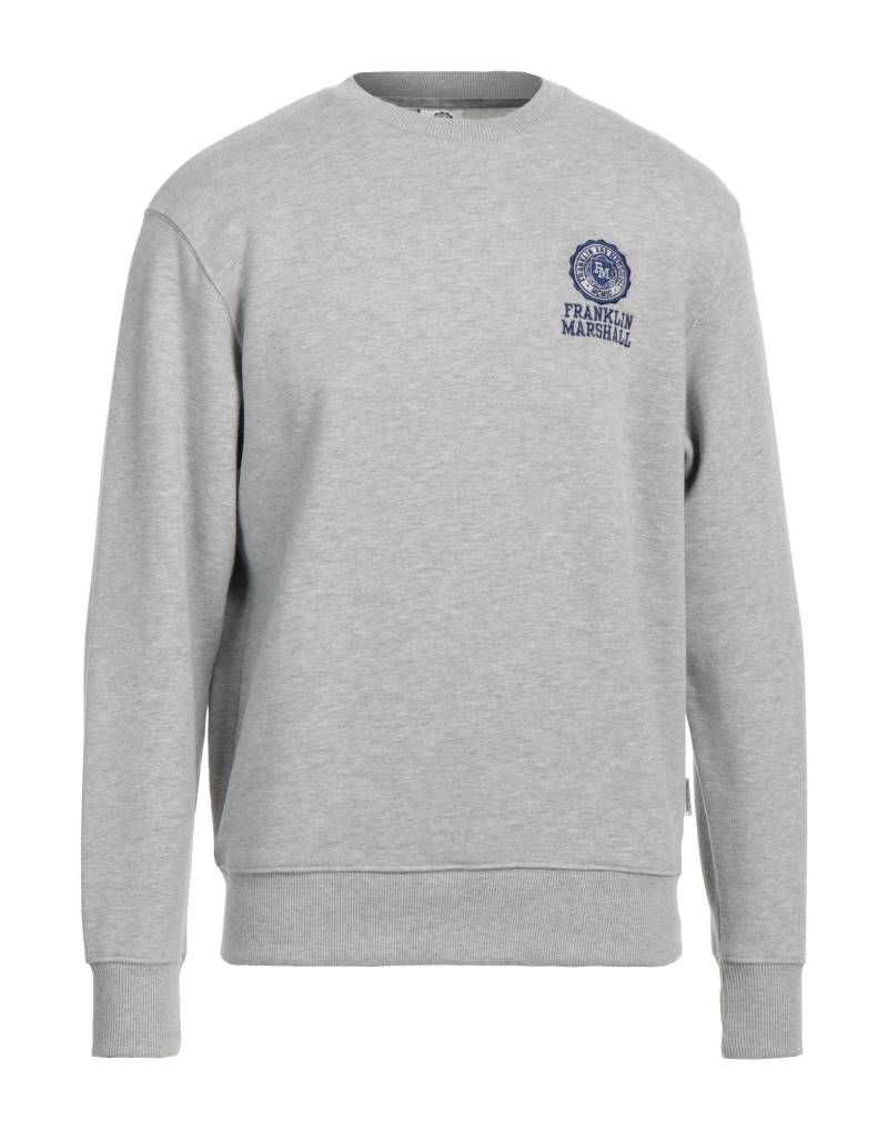 FRANKLIN & MARSHALL Sweatshirt Herren Hellgrau von FRANKLIN & MARSHALL