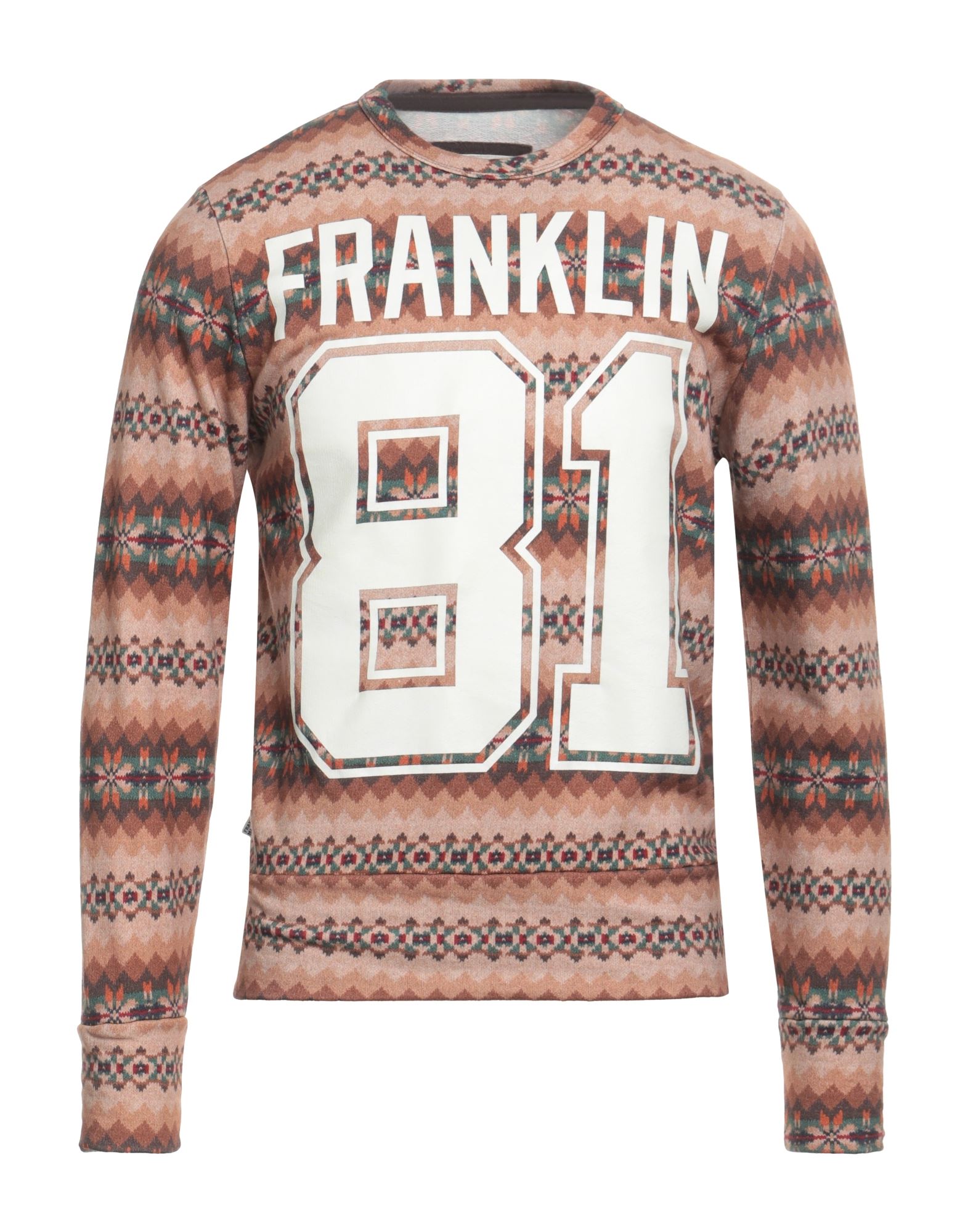 FRANKLIN & MARSHALL Sweatshirt Herren Mittelbraun von FRANKLIN & MARSHALL