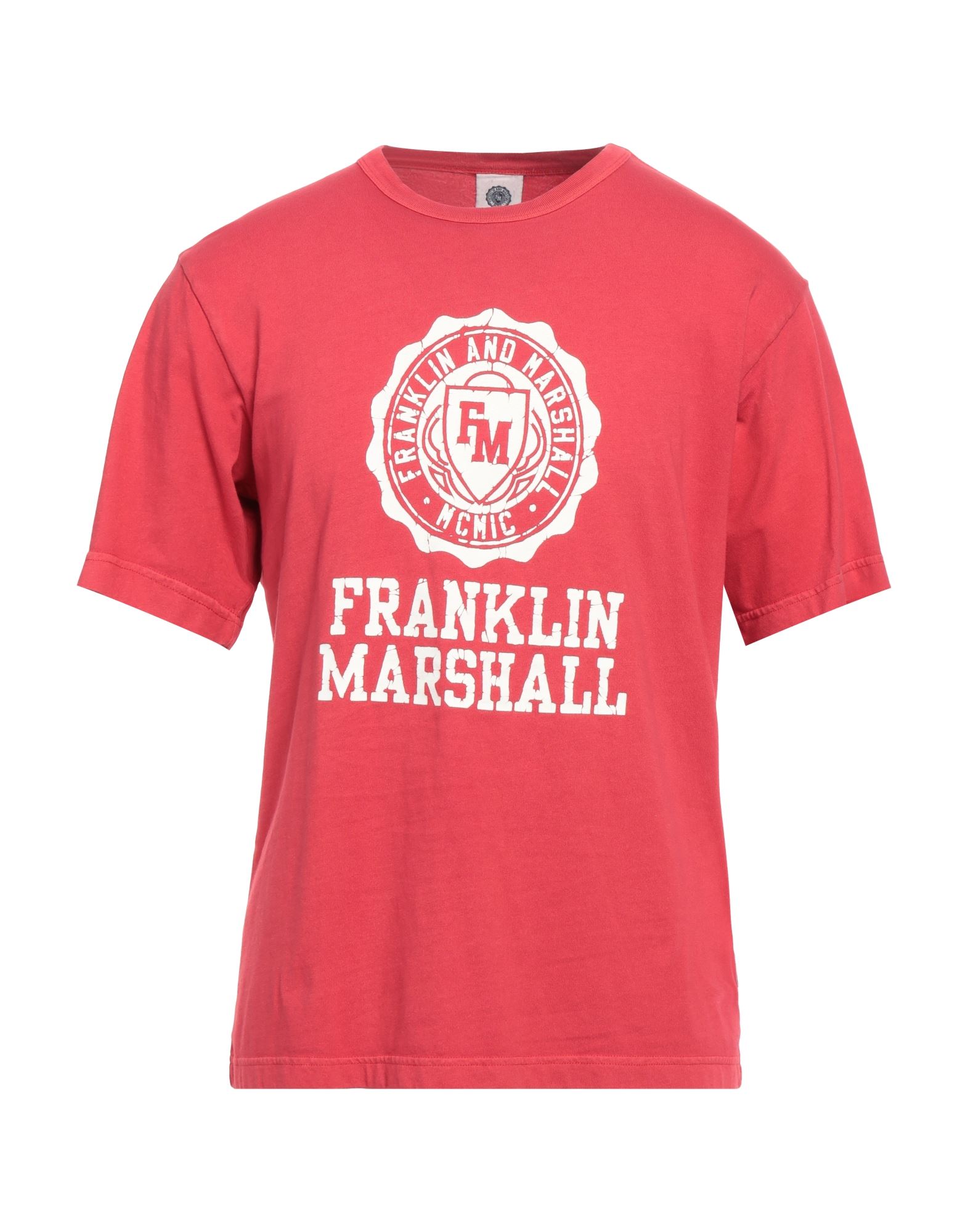 FRANKLIN & MARSHALL T-shirts Herren Rot von FRANKLIN & MARSHALL