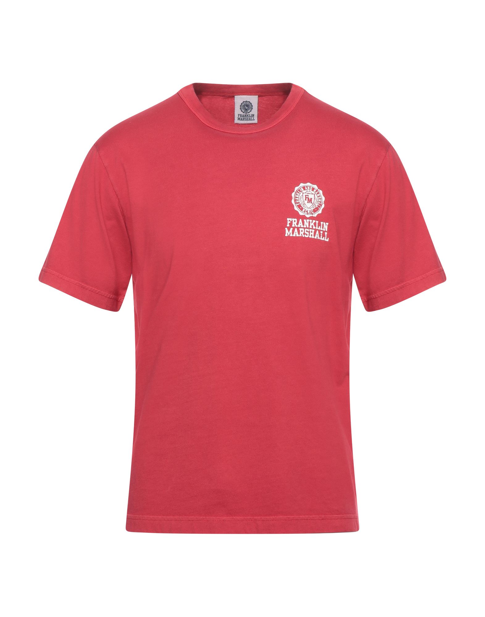 FRANKLIN & MARSHALL T-shirts Herren Rot von FRANKLIN & MARSHALL