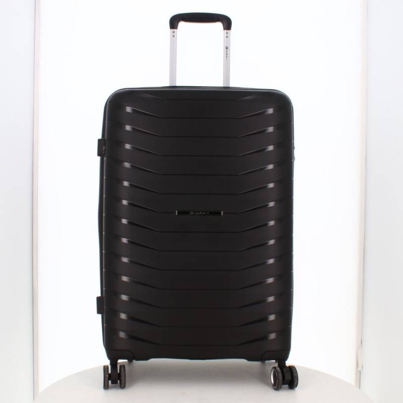 FRANKY - 4Rad-Schalentrolley Mit Dehnfalte Black Schwarz von FRANKY