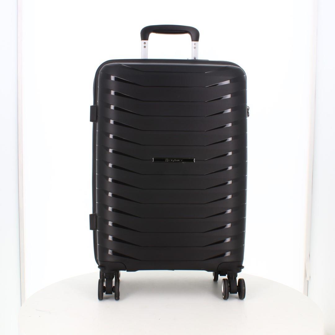 FRANKY - 4Rad-Schalentrolley Rollen Abnehmbar Black Schwarz von FRANKY