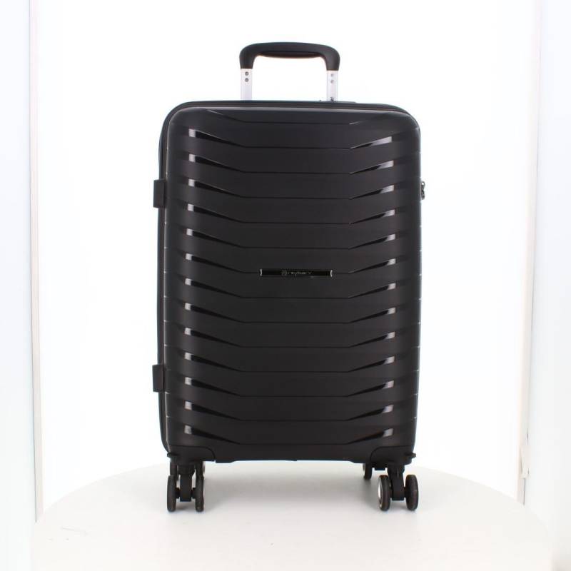 FRANKY - 4Rad-Schalentrolley Rollen Abnehmbar Black Schwarz von FRANKY