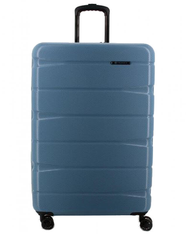 FRANKY - Franky 4-Rad Hartschalen-Trolley L 76x51x30cm 4,3kg bluestone Blau von FRANKY