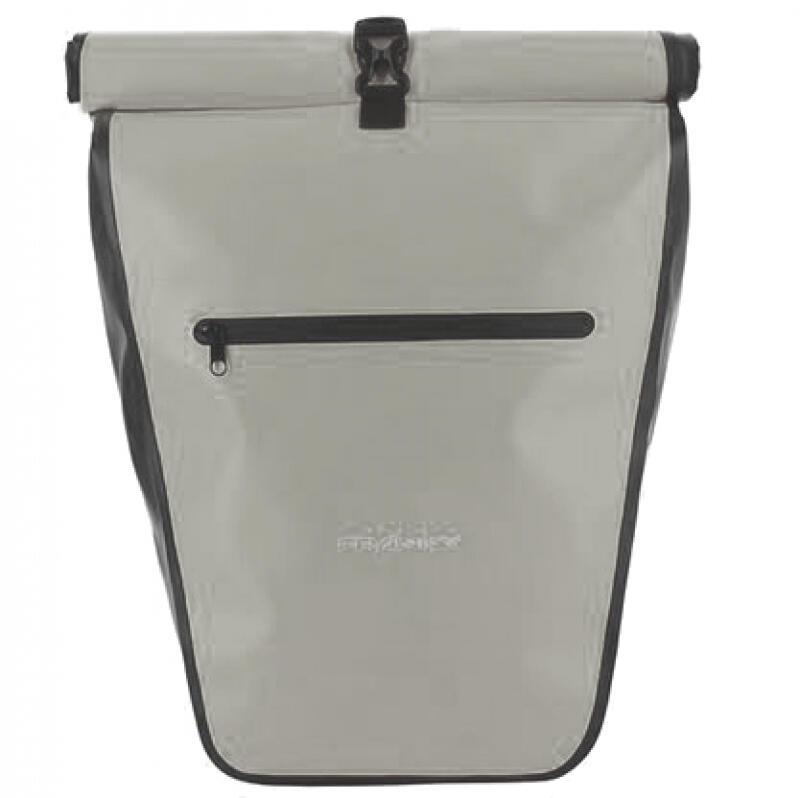 FRANKY - Franky Fahrradtasche mit Laptopfach wasserdicht 29l 500D PVC silver reflectiv Gold/Silber/Bronze von FRANKY