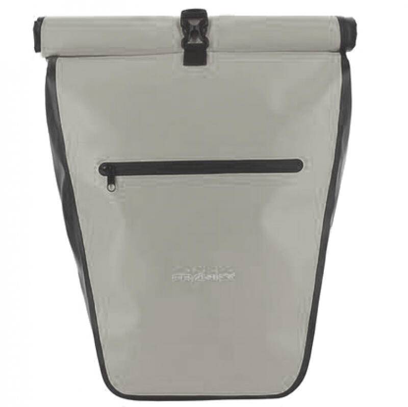 FRANKY - Franky Fahrradtasche mit Laptopfach wasserdicht 29l 500D PVC silver reflectiv Gold/Silber/Bronze von FRANKY