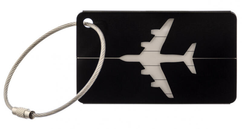 FRANKY - Franky Kofferanhänger alu schwarz Schwarz von FRANKY