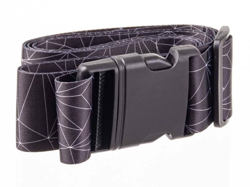 FRANKY - Franky Koffergurt bis 185cm Black Triangle Schwarz von FRANKY