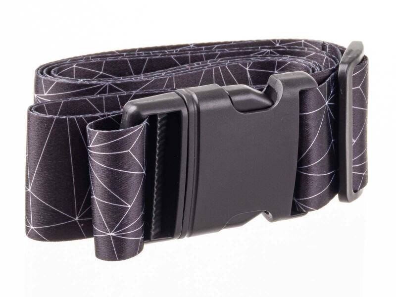 FRANKY - Franky Koffergurt bis 185cm Black Triangle Schwarz von FRANKY