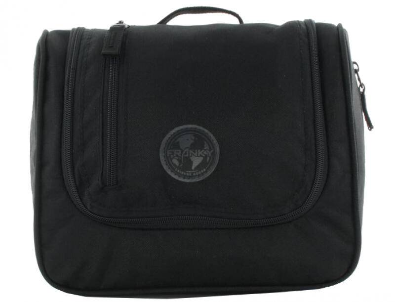 FRANKY - Franky Kulturtasche zum Aufhängen erweiterbar schwarz Schwarz von FRANKY