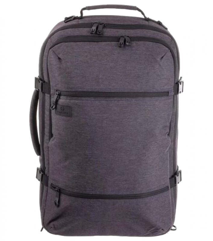 FRANKY - Franky Reiserucksack Bordgepäckgröße mit Laptopfach Polyester anthrazit Grau von FRANKY