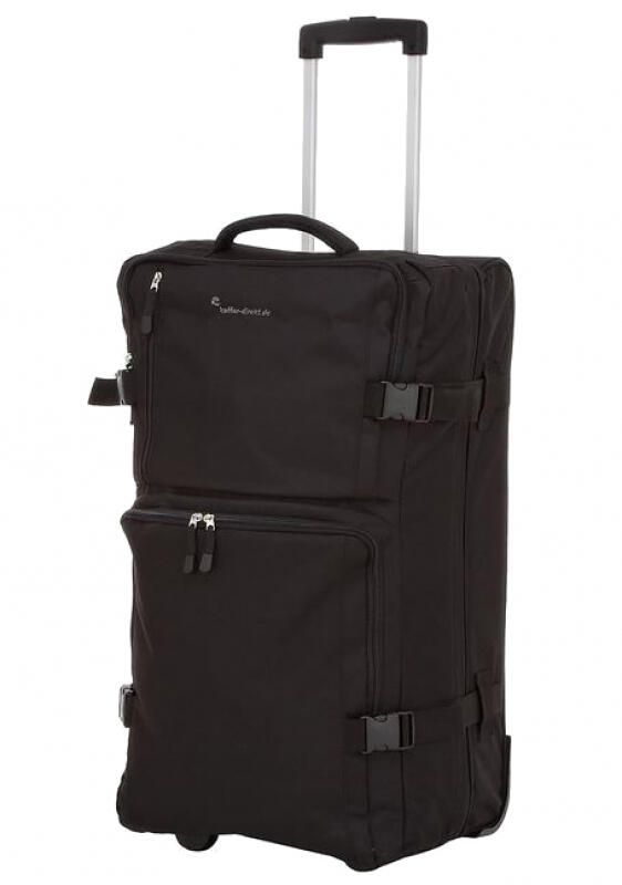FRANKY - Franky Rollreisetasche Doppeldecker L 70cm 3,1kg schwarz Schwarz von FRANKY