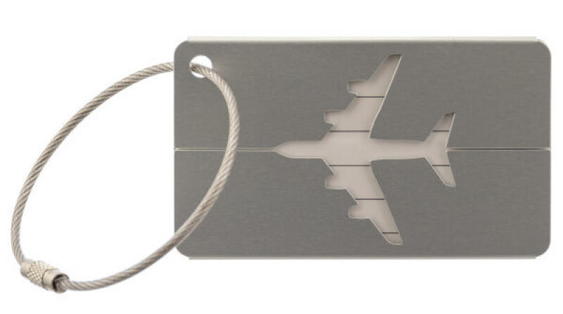 FRANKY - Reisezubehör Kofferanhänger Silver Silber von FRANKY