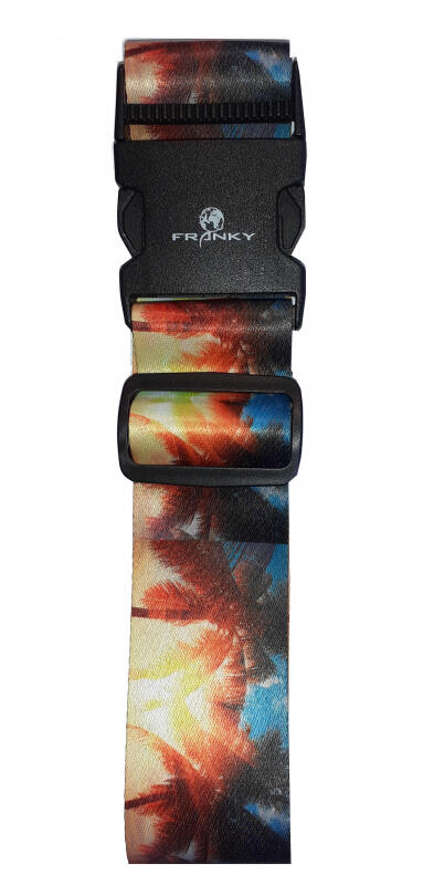 FRANKY - Reisezubehör Koffergurt Palms 2 Sortiert von FRANKY