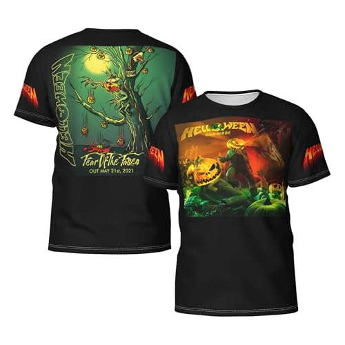 Herren Keeper of The Seven Music T-Shirts Kurzarm-T-Shirts Weich Haltbar Leichtgewichtig Modisch Casual Vielfältig Schwitzablegend Ideal für Reise und Workout von FRANTIO TUIOJAN