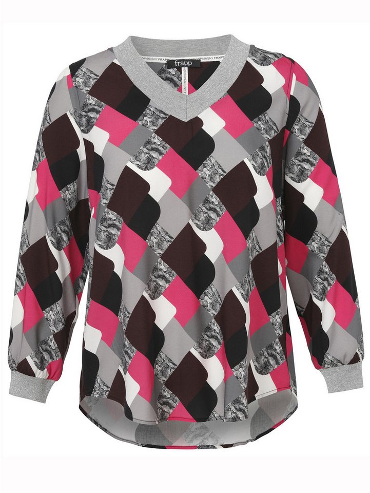 FRAPP Langarmbluse Große Größen von FRAPP