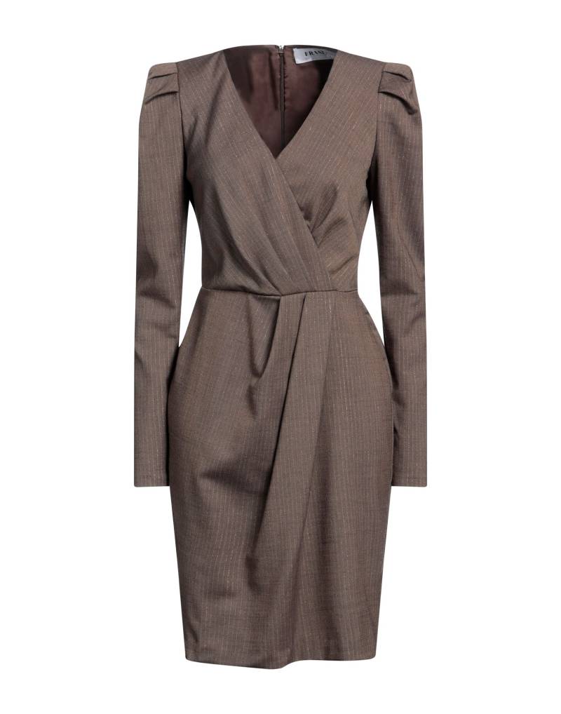 FRASE FRANCESCA SEVERI Midi-kleid Damen Braun von FRASE FRANCESCA SEVERI