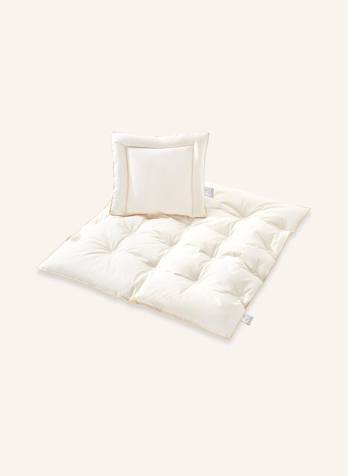 Frau Holle Bettdecke-Kissen-Set Babys weiss Frau Holle Bettdecke-Kissen-Set Babys weiss von FRAU HOLLE