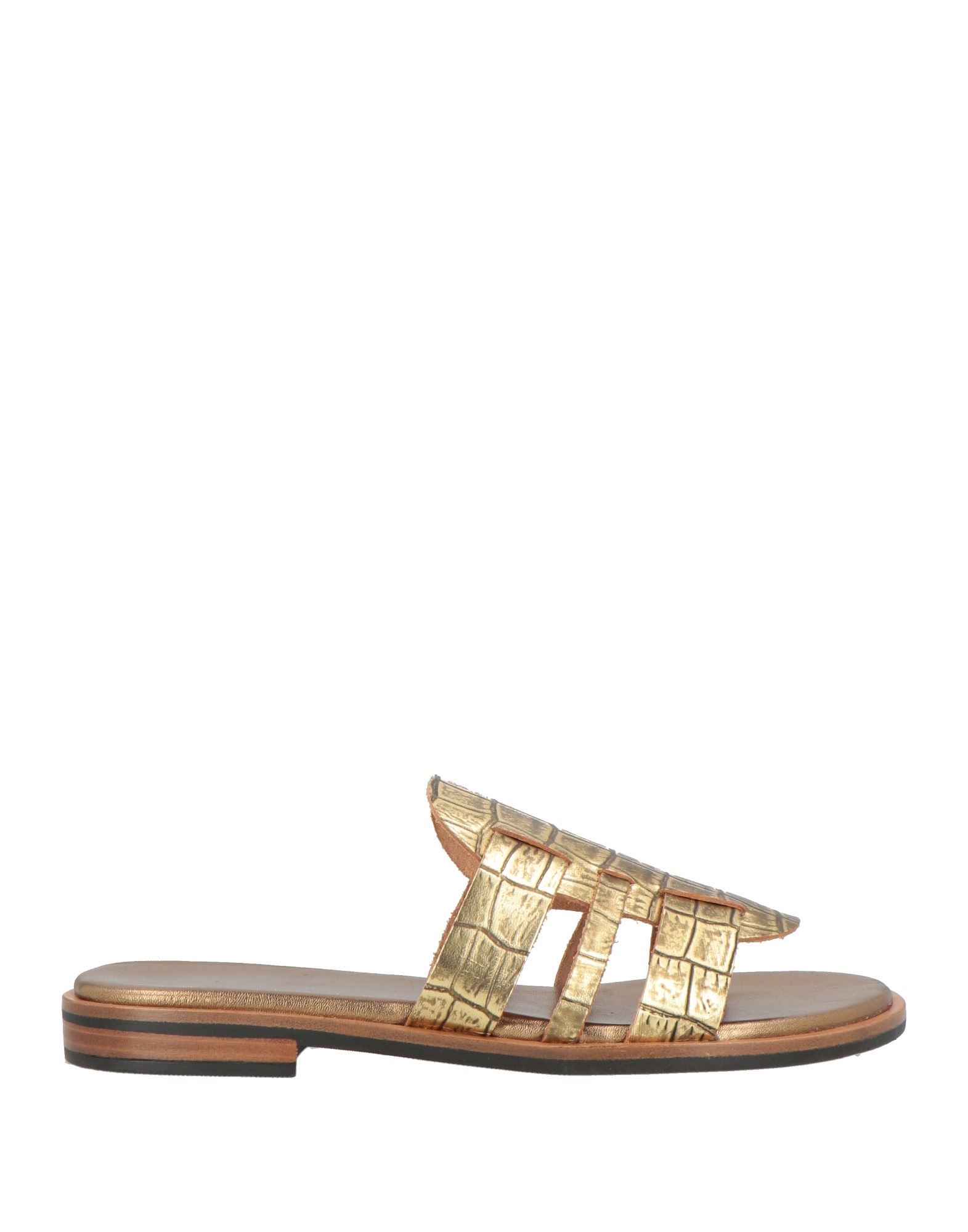 FRAU Sandale Damen Gold FRAU Sandale Damen Gold von FRAU
