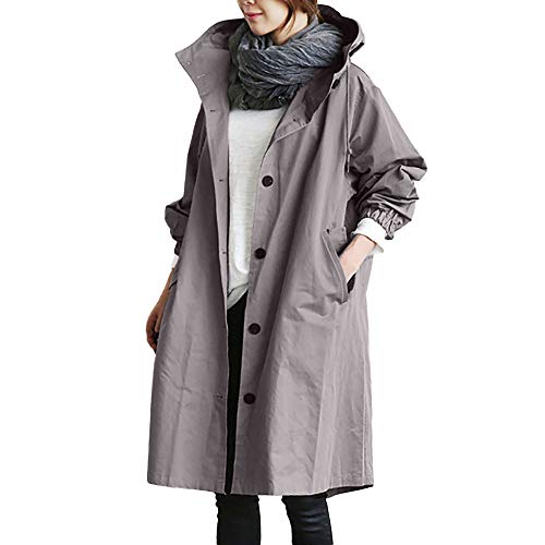 FRAUIT-Frauen Jacken Mantel Damen parka-jacke grau s von FRAUIT