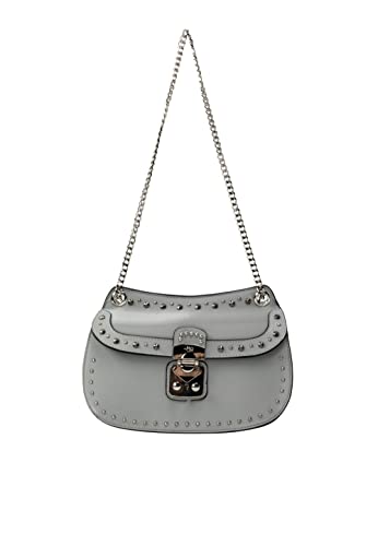 FRAULLY Women's Tasche mit Nieten, GRAU von FRAULLY