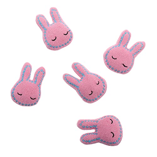 FRCOLOR 1tasche Cartoon Osterhase Haarnadeln Teiliges Bunte Zubehör Für Mädchen Handgemachte Haarklammern Osterdekoration Und Modisches Accessoire von FRCOLOR