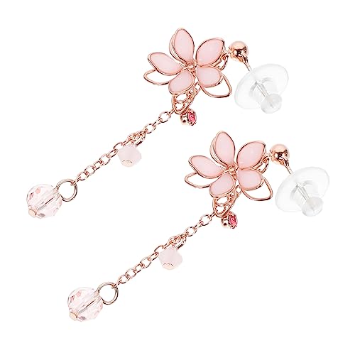 FRCOLOR Kreative Kirschblüten Ohrringe Stecker Damen Ohrschmuck Schöne Ohrringen Für Frauen von FRCOLOR
