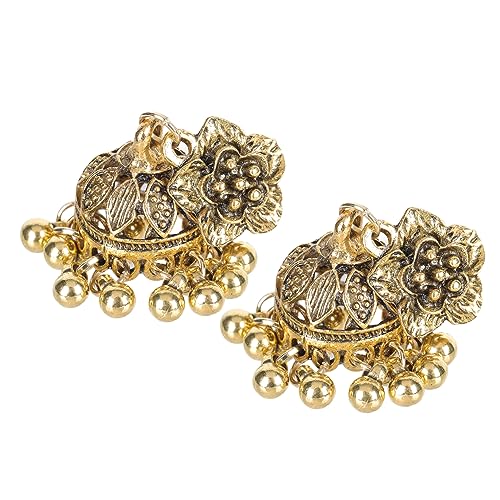 1 Paar Ethnische Quasten Ohrringe Blumenform Hochwertigem Legierungsmaterial Stilvolle Ohrringe für Frauen für Besondere Anlässe Wie Valentinstag Muttertag von FRCOLOR