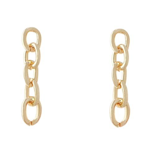 1 Paar Ketten Link Ohrhänger für Damen Geometrische Drop Ohrringe Langlebigem Stilvolles Accessoire für Partys Besondere Anlässe 1 Paar Ketten Link Ohrhänger für Damen Geometrische Drop Ohrringe Langlebigem Stilvolles Accessoire für Partys Besondere Anlässe von FRCOLOR