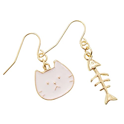 1 Paar Ohrringe Damen Asymmetrische Hängende Ohrringe Trendiger Schmuck für Teenager Einzigartige Ohrschmuck für Besondere Anlässe mit Verspieltem Design von FRCOLOR