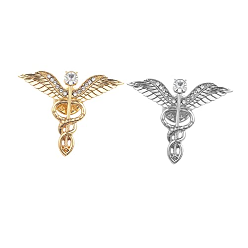 1 Satz Brosche Robuste Anstecknadel Für Hochzeiten Partys Business Stilvolles Accessoire Für Kleider Hüte Taschen 2 Stück von FRCOLOR