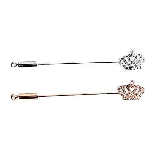 FRCOLOR 2 Stück Dekorative Broschen für Damen Cape Schnallen Metall Strapazierfähiges Bekleidungszubehör für Kleidung und Schals von FRCOLOR