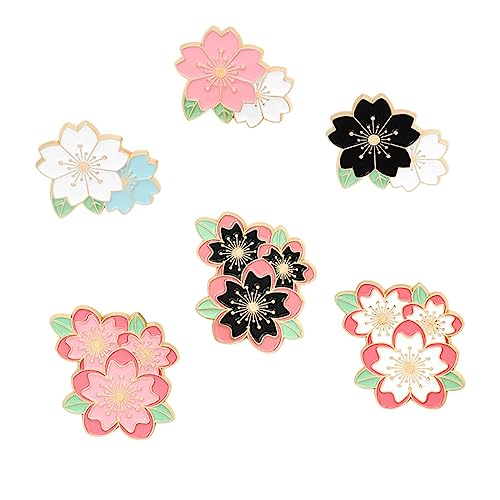 FRCOLOR 6stücke Orientalische Kirschbrosche Aus Kleiderbrosche Brosche Zum Dekorieren Von Kleidung Taschen Und Für Anlässe von FRCOLOR