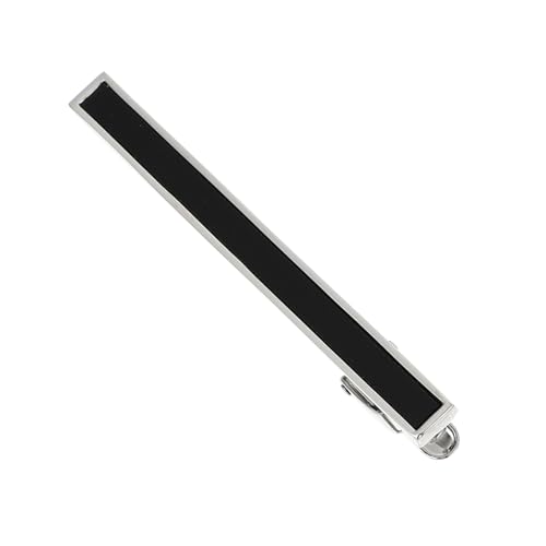 1 Stück Herren Krawattenklammer Kupfer Schlichte Schwarze Necktie Clasp für Business Anlässe Stilvolles Accessoire für Männer für Freunde Partner 1 Stück Herren Krawattenklammer Kupfer Schlichte Schwarze Necktie Clasp für Business Anlässe Stilvolles Accessoire für Männer für Freunde Partner von FRCOLOR