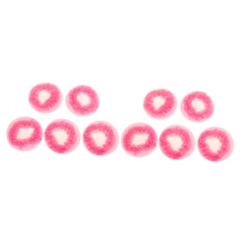 10 Stück Ballett Haarknoten Netz Haarnetze Haarknoten Netze Haarknoten Donut Werkzeuge Für Frauen Haarnetze Für Frauen Unsichtbares Haarnetz Ballett Haarnetz Tanzendes FRCOLOR von FRCOLOR