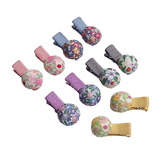 FRCOLOR 10stücke Kleine Floral Junge Mädchen Haarclips Mode Haar Accessoires Haar Clips Für Mädchen Frisuren Schmuck von FRCOLOR