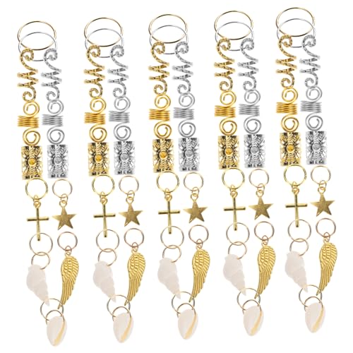 FRCOLOR 159stücke Teiliges Dreadlock-haar Zubehörset Haarringen Für Zöpfe Und Dreadlocks Schicke Haarschmuck-accessoires Für Verschiedene Anlässe von FRCOLOR