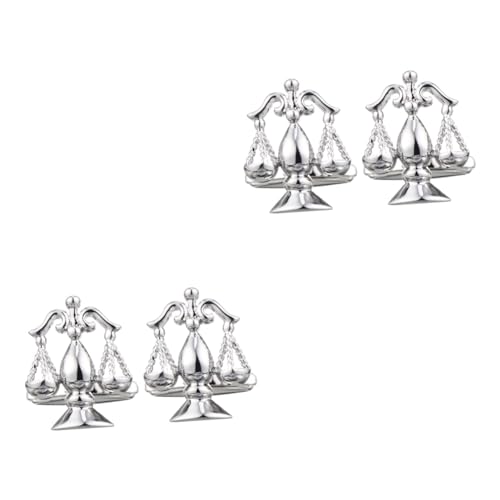 2 Paare Herren Manschettenknöpfe Hochwertige Cufflinks Form für Hochzeit Business Events von FRCOLOR
