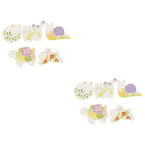 2 Sätze Niedliche Cartoon Broschen Legierung Emaille Anstecker Für Kleidung Taschen Schals Farbenfrohe Abzeichen Für Kreative Accessoires 5 Stück * 2 2 Sätze Niedliche Cartoon Broschen Legierung Emaille Anstecker Für Kleidung Taschen Schals Farbenfrohe Abzeichen Für Kreative Accessoires 5 Stück * 2 von FRCOLOR