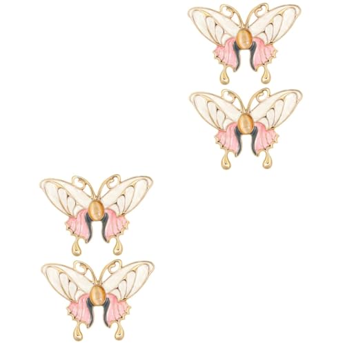 2 Sätze Stilvolle Tropföl Insekten Broschen Farbige Corsagen Für Frauen Dekoration Für Partys 2 Stück * 2 von FRCOLOR
