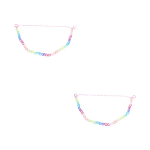 2 Stck. Hosenkette Layer Hose Kette Kreative Einzigartige Jeanskette für Damen Herren Stilvolle Accessoires für Partys Auftritte 2 Stck. Hosenkette Layer Hose Kette Kreative Einzigartige Jeanskette für Damen Herren Stilvolle Accessoires für Partys Auftritte von FRCOLOR