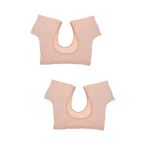2 Stk Schweißpads unter den Achseln sweatblazer damen sweatpullover damen übermäßiges Schwitzen unter den Achseln Achsel Aufkleber unterwäsche Weste mit Achselschweißpolster FRCOLOR von FRCOLOR