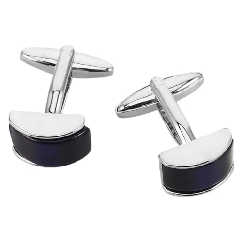 2 Stück Dekorative Hemdmanschettenknöpfe Schmuck für Formelle Anlässe Geschäftspartys von FRCOLOR