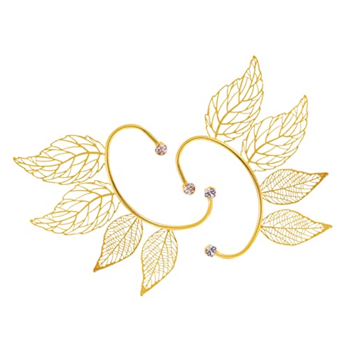 FRCOLOR 2stücke Ohrmanschetten Damen Nichtpiercing Manschette Ohrringe Clip Knorpel Ohrring Für Frauen Mädchen von FRCOLOR