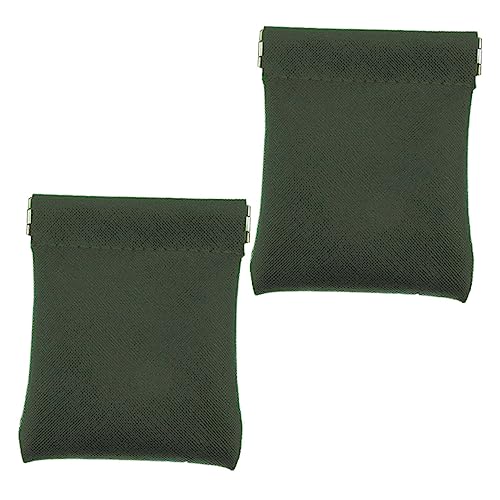 FRCOLOR 2stücke Geldbörse Für Kleingeld Mit Mehrzweck-münzzweck Als Tragbare Kartentasche Robustes Geldbörse-Design Für Wechselgeld Und Organisation Kleiner Gegenstände von FRCOLOR