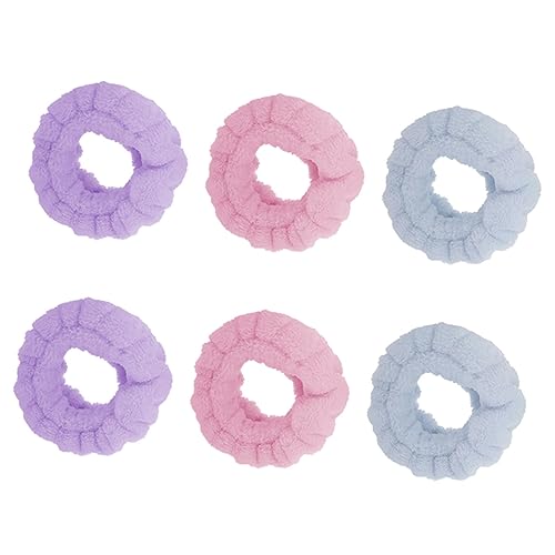 3 Paare Armband Spa-Waschtuchband Armbänder zum Waschen des Gesichts Spa-Wäsche femmansoe weible dwr handtücher stirnband Armbänder für den Haushalt Handgelenk Waschbänder Flanell FRCOLOR von FRCOLOR