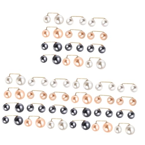 3 Sätze Sicherheits Pearl Brosche Für Damen Multifunktionale Anstecknadel Zufälliger Für Kleider Cardigans Schals Sicher Leicht 12 Stück * 3 von FRCOLOR